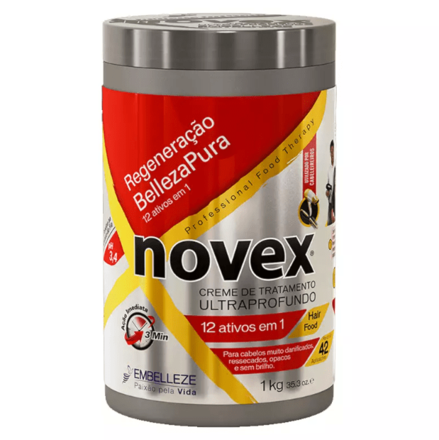 Creme de Tratamento Novex Belleza Pura 12 Ativos em 1 com 1kg