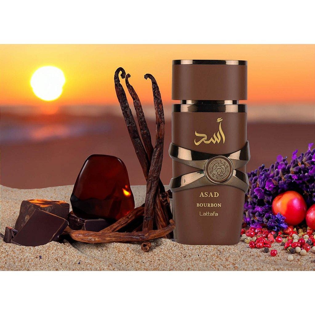 Lattafa Asad Bourbon Eau De Parfum Perfume Masculino 100ml